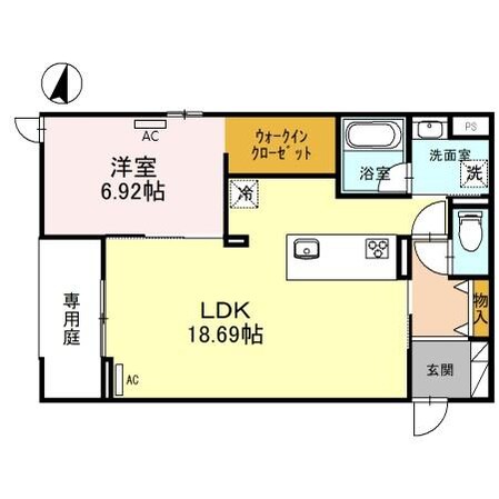 D-roomさくらの物件間取画像